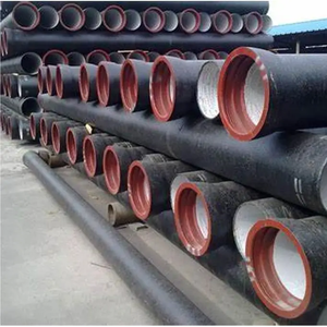 Epoxyverf 500 mm klasse k9 nodulair gietijzeren buizen 300 mm cementvoering nodulair gietijzeren buizen