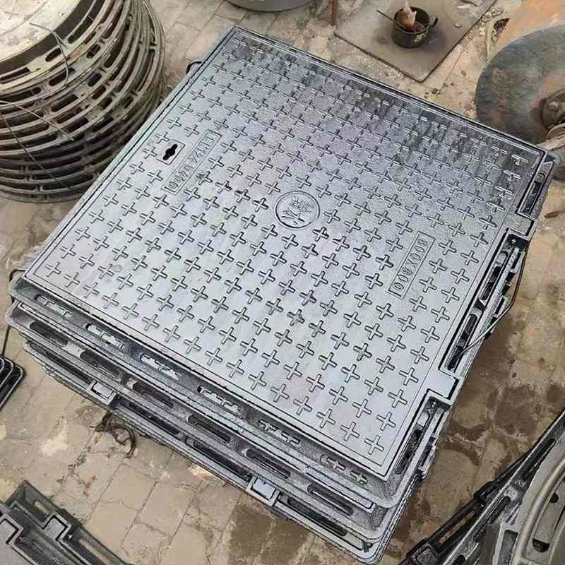 Cubierta de hierro dúctil cuadrada de 60x60