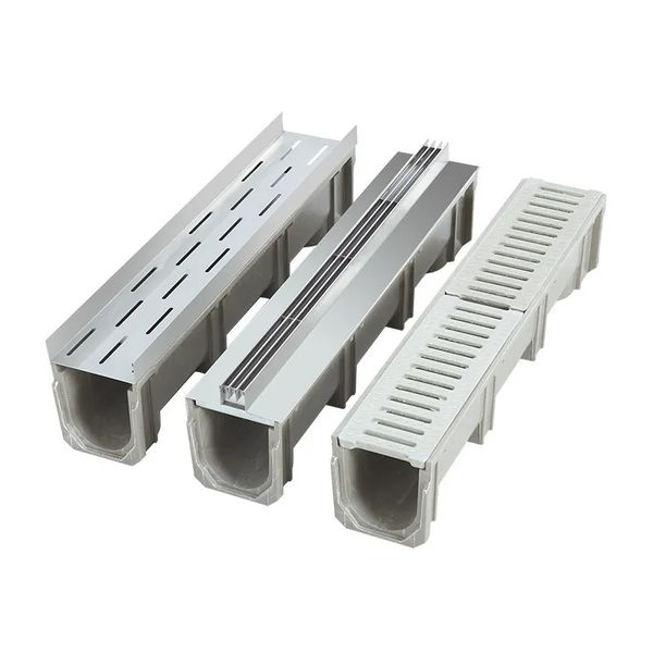 Roestvrijstalen balkon drainage sloot