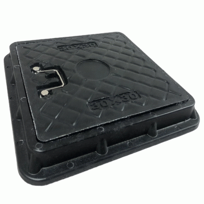 FRP BMC EN124 A15 Vierkant putdeksel