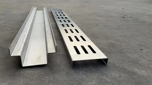 Trincheira de drenagem de chuva em aço inoxidável 304 canal de drenagem canal de drenagem de águas pluviais em aço inoxidável