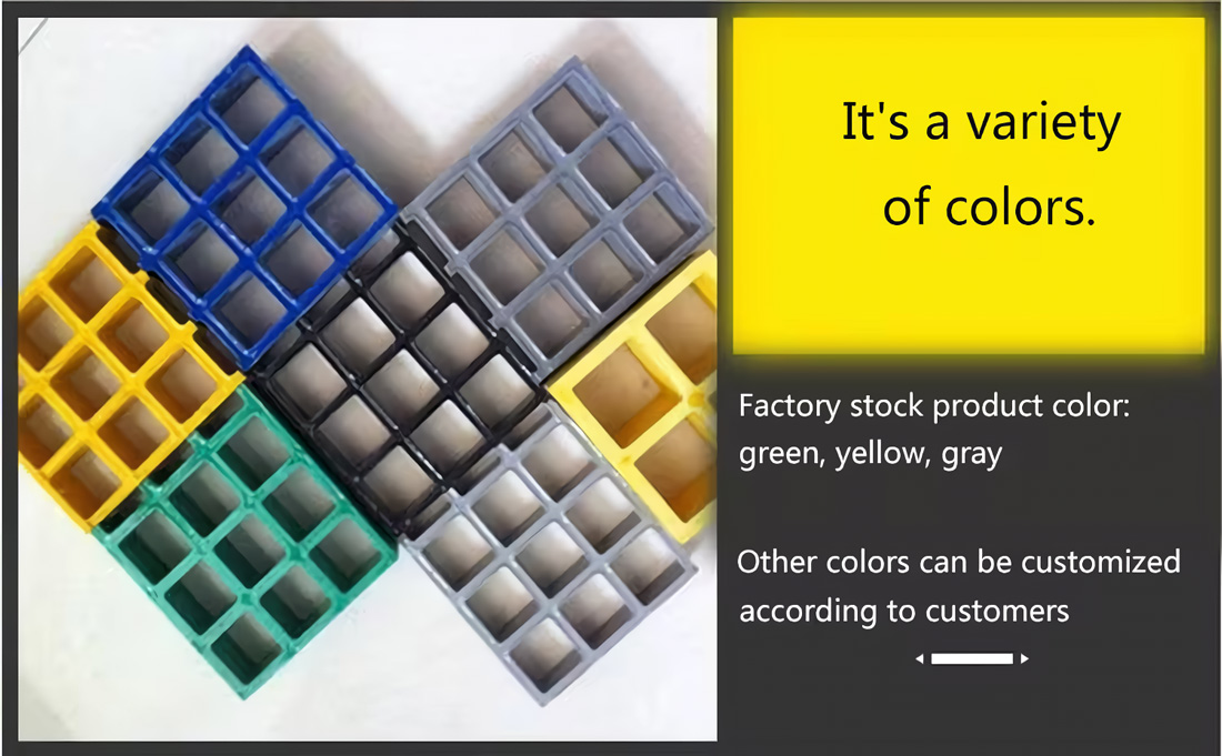 Afvoerroosters van glasvezel Afvoerroosters van glasvezel