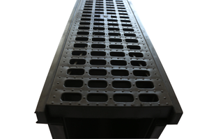 Afvoerrooster van roestvrij staal