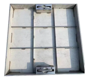 Zware gietijzeren putdeksel en frame gietijzeren putdeksel kunststof afvoerdeksel