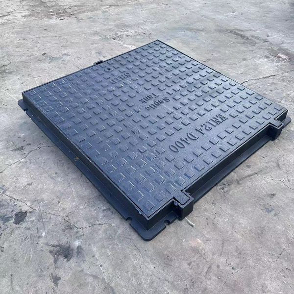 Vierkant gietijzeren putdeksel