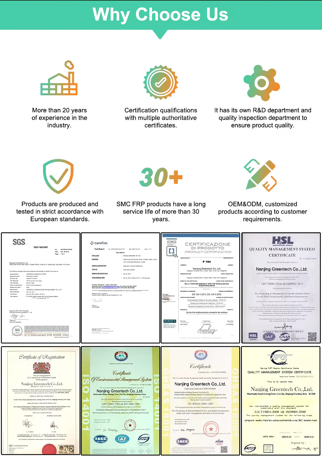 Afvoerroosters van composiethars Afvoerroosters van composiethars