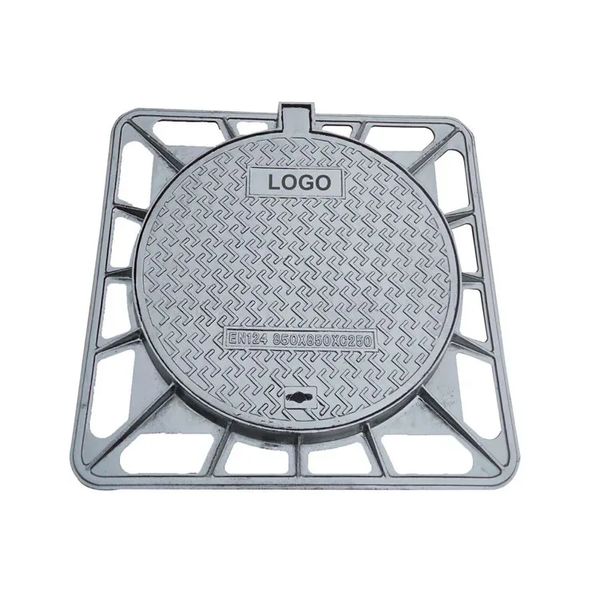 Afsluitbaar ductiel ijzeren mangatafdekking met frame