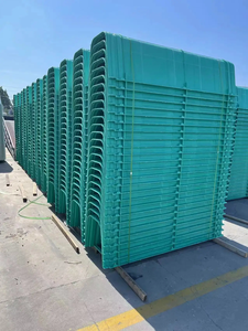 مزراب الألياف الزجاجية فرب الراتنج قناة تصريف مياه الأمطار SMC الصرف الصحي الخندق