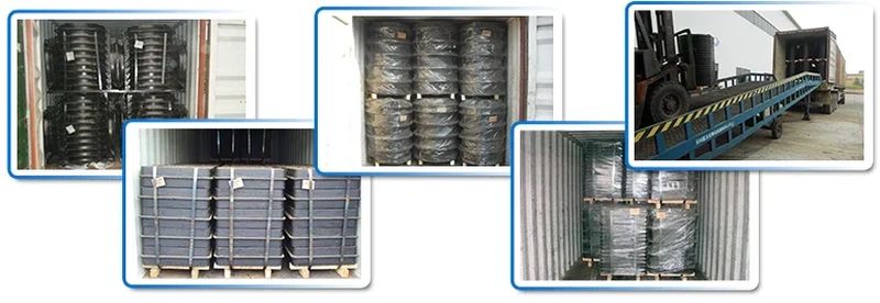 Zware ductiele ijzeren mangatafdekking. Jpg Zware ductiele ijzeren mangatafdekking. Jpg