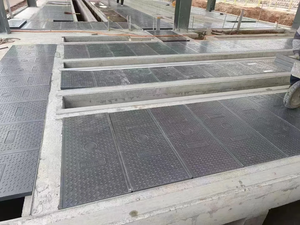 Ulinzi wa Usalama Bmc Fiberglass Yenye uingizaji hewa wa Jalada la Mfereji wa Kebo