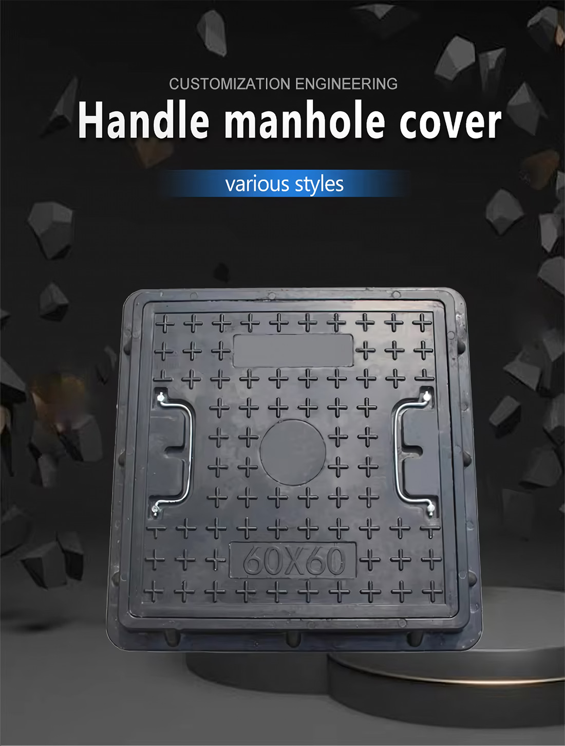 Gietijzeren afvoerrooster Gietijzeren afvoerrooster