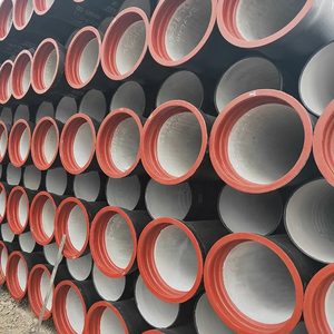 SO2531, EN545, EN598 DN80-DN2600 Класс C25 C30 C40 K7 K8 K9 Труба DCI Цементное покрытие Труба из ковкого чугуна