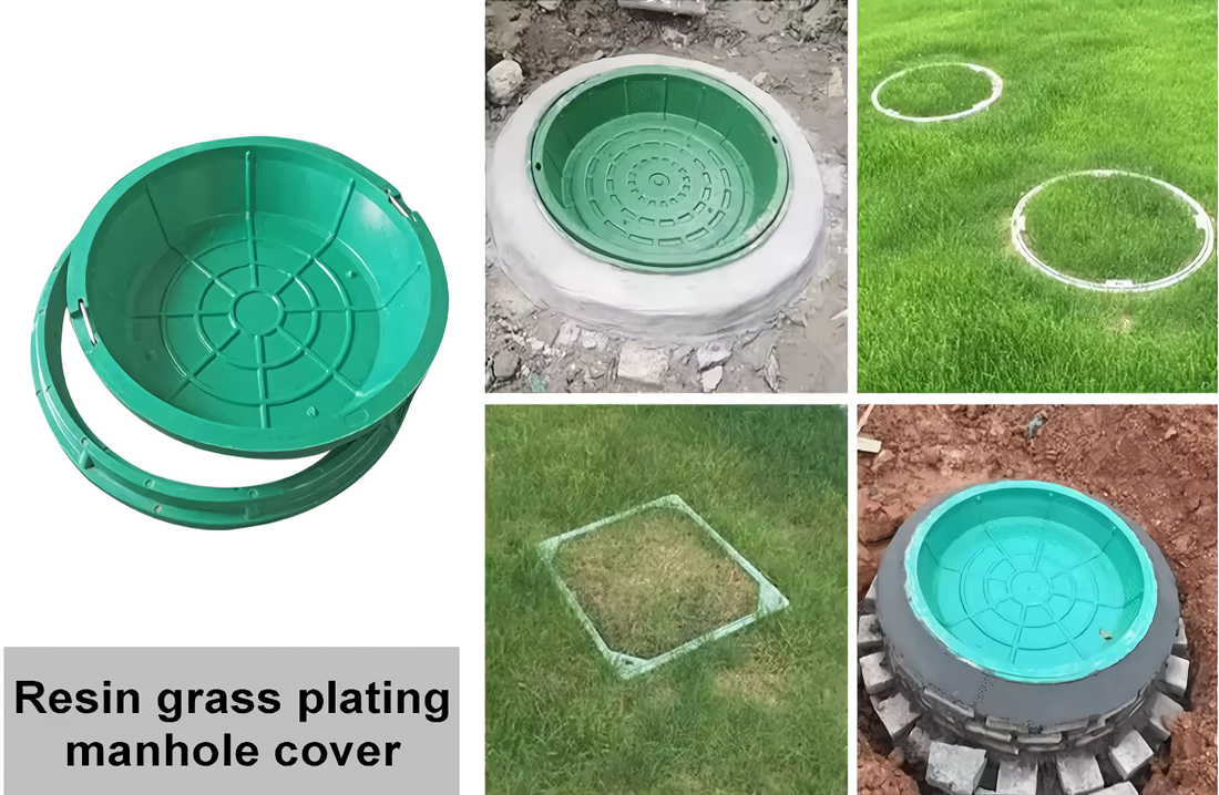 Putdeksel van glasvezel