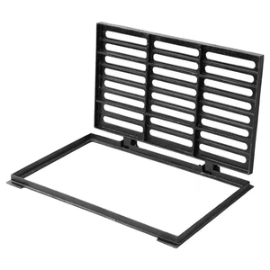 Metallgitter-Boden-Sicherheitsabflusskanal-Grillgitter, duktiles Gusseisen, Entwässerungslast-Gully-Gitter für die Straße