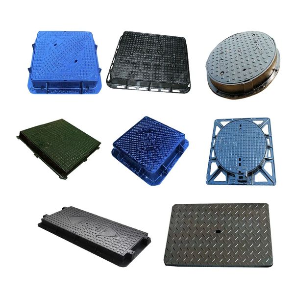 Zware ductiele ijzeren mangatafdekking. Jpg Zware ductiele ijzeren mangatafdekking. Jpg