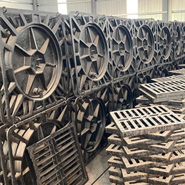 60x60 vierkante ductiele ijzeromslag