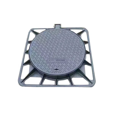 غطاء فتحة الحديد القابل للقفل مع إطار