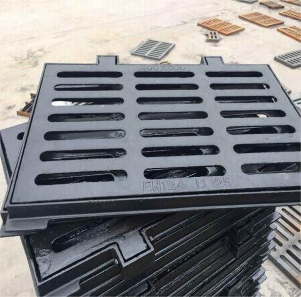 Gietijzeren afvoerrooster