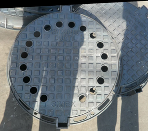 Aangepaste putdeksel OEM Nodulair gietijzer Gietijzer EN124 standaard