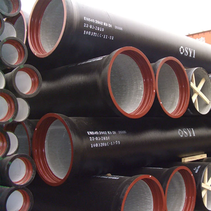 Professionele ISO2531 EN 545 EN 598 Tyton Push-in Joint Nodulair gietijzeren buizen