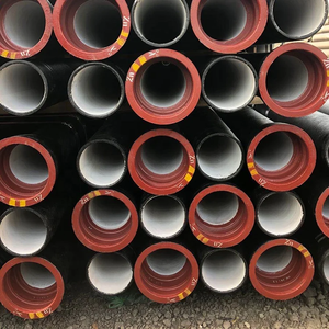 SO2531, EN545, EN598 DN80-DN2600 Класс C25 C30 C40 K7 K8 K9 Труба DCI Цементное покрытие Труба из ковкого чугуна
