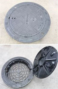 Professioneel heavy-duty nodulair gietijzeren putdeksel Premium Casting Services-product