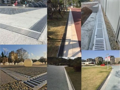 Gietijzeren afvoerrooster,