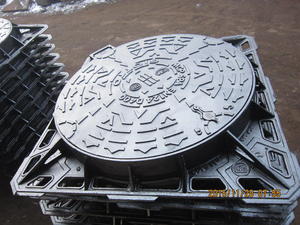 Aangepaste putdeksel OEM Nodulair gietijzer Gietijzer EN124 standaard