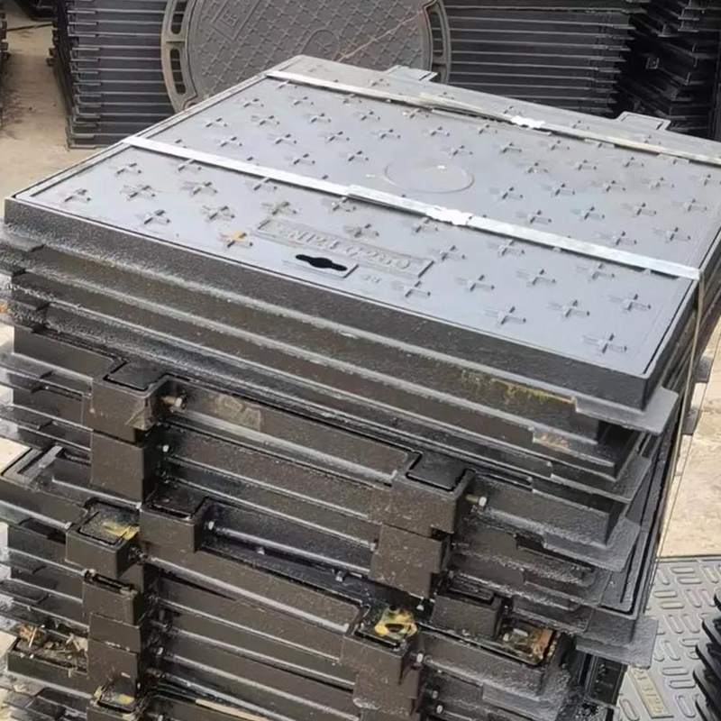 Cubierta de hierro dúctil cuadrada de 60x60