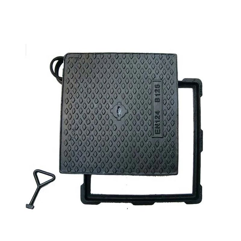 بيع ساخن لفتحة تفتيش من الحديد الزهر قابلة للقفل والمفصلات