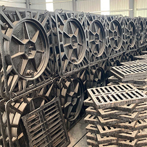 Putdeksel met sterke capaciteit d400 gietijzeren putdeksel Putdeksel met hoge kwaliteit