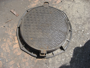 Aangepaste putdeksel OEM Nodulair gietijzer Gietijzer EN124 standaard